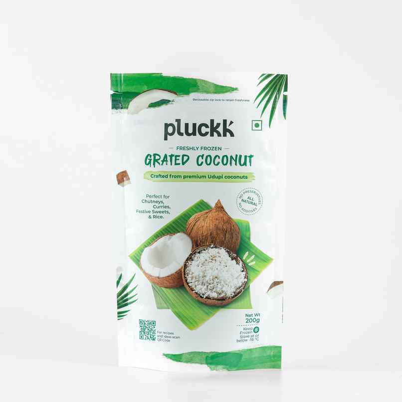 Pluckk Freshly Frozen Grated Coconut