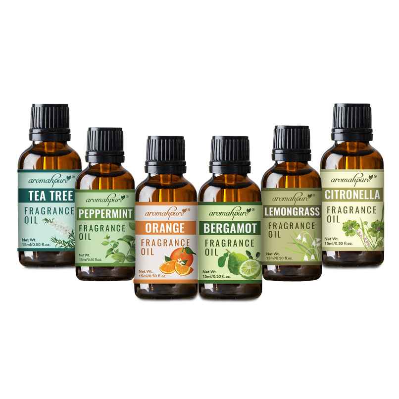 Aromahpure Fragrance Oil | Refreshing Series | Set of 6 | Aroma Oil for Home Fragrance