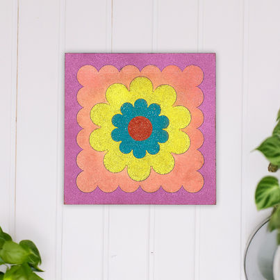 Wall Hanging 6 Inch Colour Bloom | Tota
