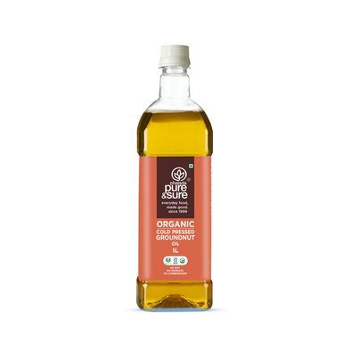 Phalada Pure & Sure Organic Cold Pressed Groundnut Oil