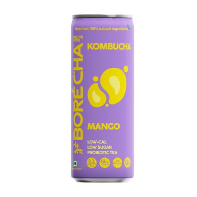 Borecha Mango Probiotic Kombucha