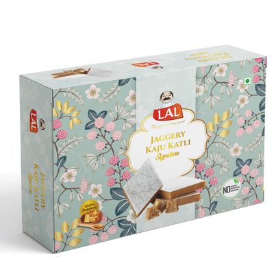 Lal Sweets Jaggery Kaju Katli