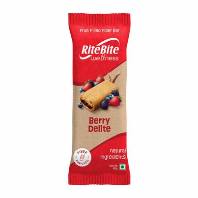 Rite Bite Berry Delite Fruitfill Fiber Energy Bar