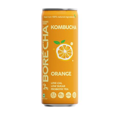 Borecha Orange Probiotic Kombucha