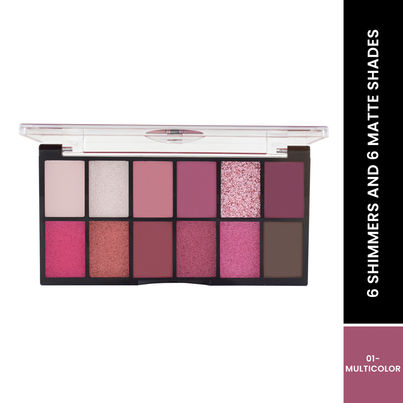 MARS Cosmetics 12 Shades Dance of Joy Eye Shadow Palette (01)
