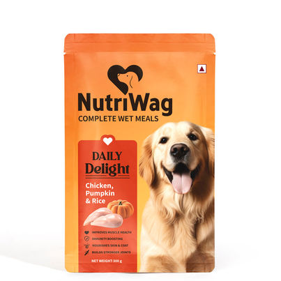 Nutriwag Fresh Chicken, Rice & Vegetables Wet Dog Food Packet Nutriwag Fresh Chicken, Rice & Vegetables Wet Dog Food Packet