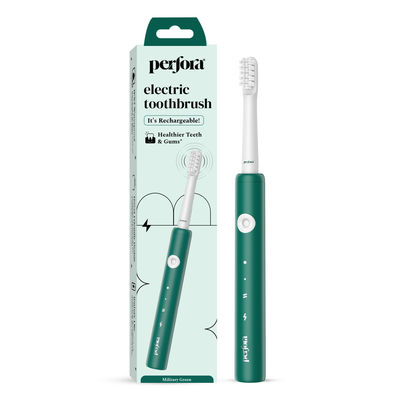 Perfora Rechargeable Electric Toothbrush - Military Green Perfora Rechargeable Electric Toothbrush - Military Green