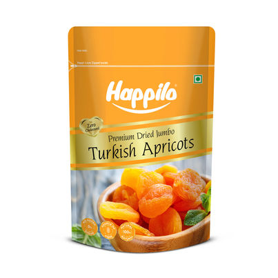 Happilo Premium Dried Jumbo Apricots|Dried Khumani Jardalu|Dry Fruits