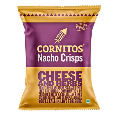 Cornitos Nacho Chips - Cheese And Herbs Cornitos Nacho Chips - Cheese And Herbs