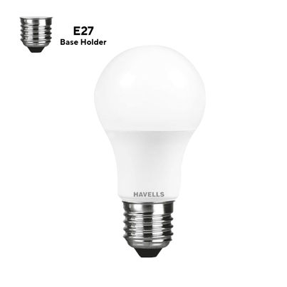 Havells 9W Led Bulb (Cool White 6500K) | E27 Base Holder
