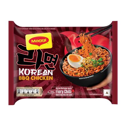 Maggi Korean BBQ Chicken Instant Noodles Maggi Korean BBQ Chicken Instant Noodles
