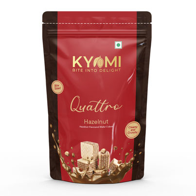 KYOMI Quattro Hazelnut Flavoured Wafer Cubes