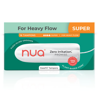 Nua EaseFit Tampons - Heavy Flow
