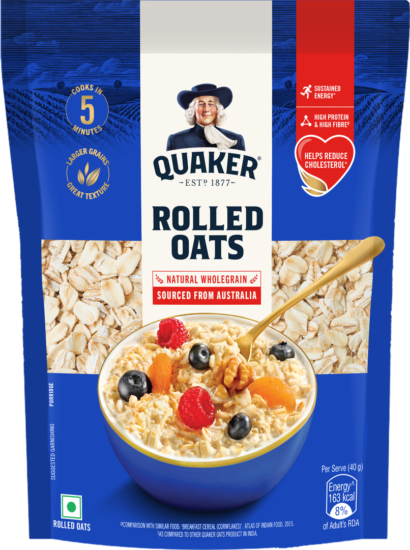 Quaker Natural Wholegrain Rolled Oats
