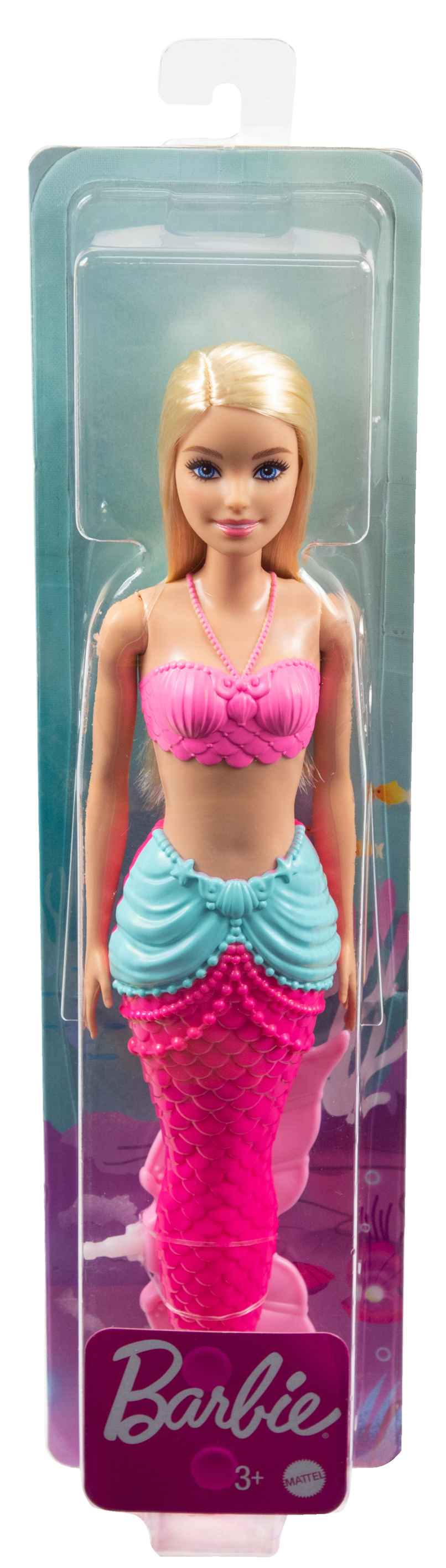 Barbie Dreamtopia Mermaid Doll Blonde With Multi-Colored Mermaid Tail | Ages 3 + Years Barbie Dreamtopia Mermaid Doll Blonde With Multi-Colored Mermaid Tail | Ages 3 + Years