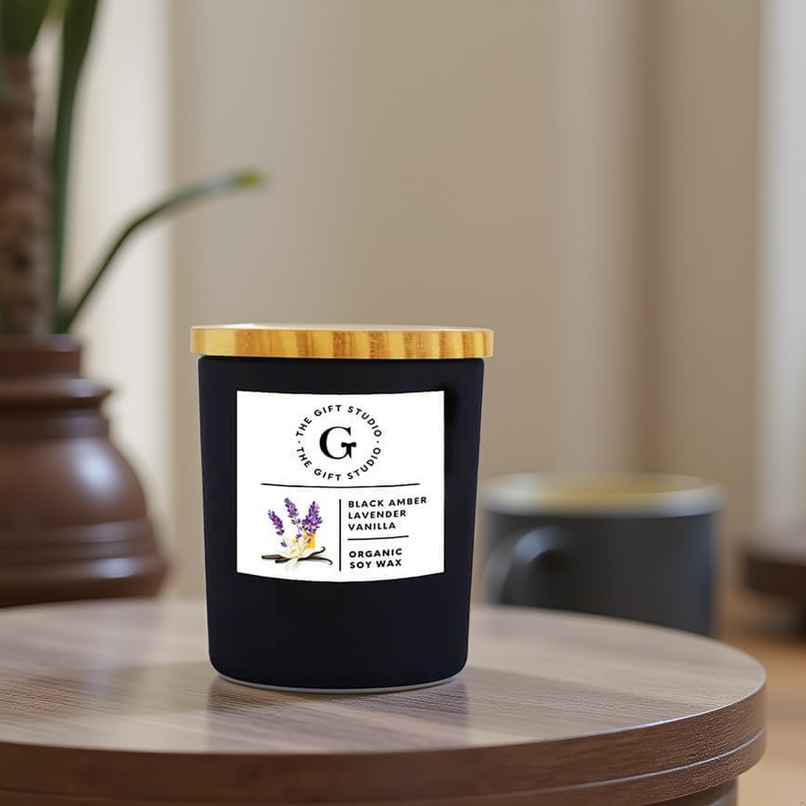 The Gift Studio Matte Black Candle