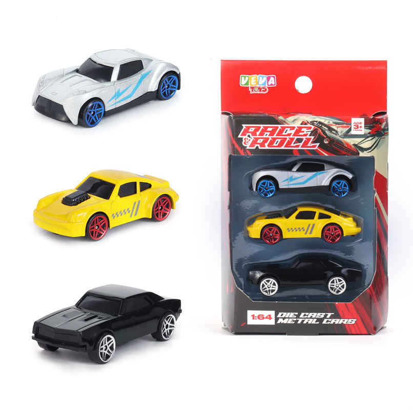 Race N Roll 1:64 Metal Die Cast Car | Nz.po959.br | Pack of 3 Race N Roll 1:64 Metal Die Cast Car | Nz.po959.br | Pack of 3