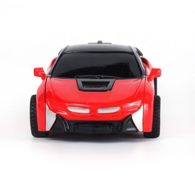 Race N Roll Deforming Friction Car Bm Red