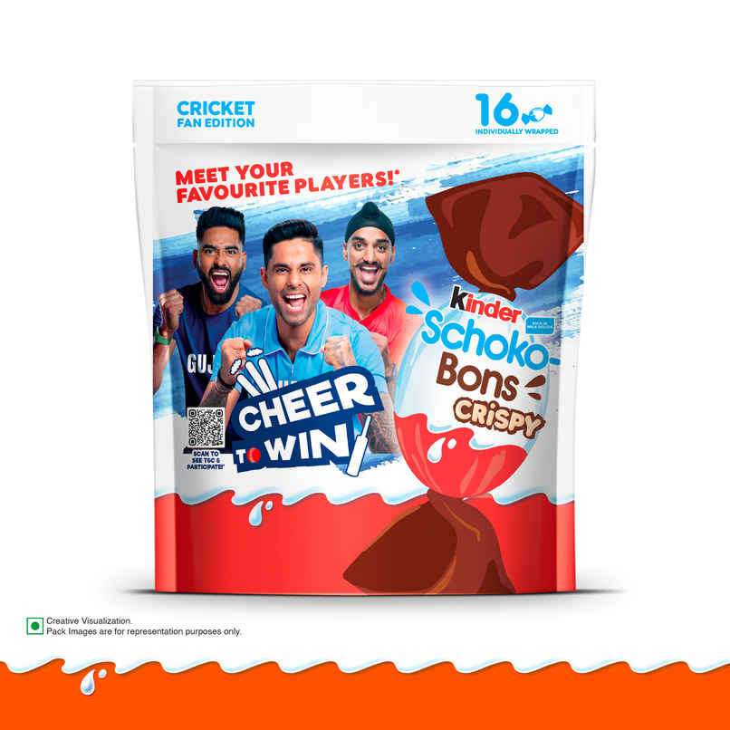 Kinder Schoko-Bons Crispy | Chocolate | Milky & Cocoa Filling