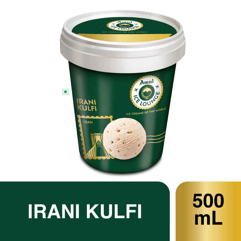Amul Ice Lounge Irani Kulfi Ice Cream Tub