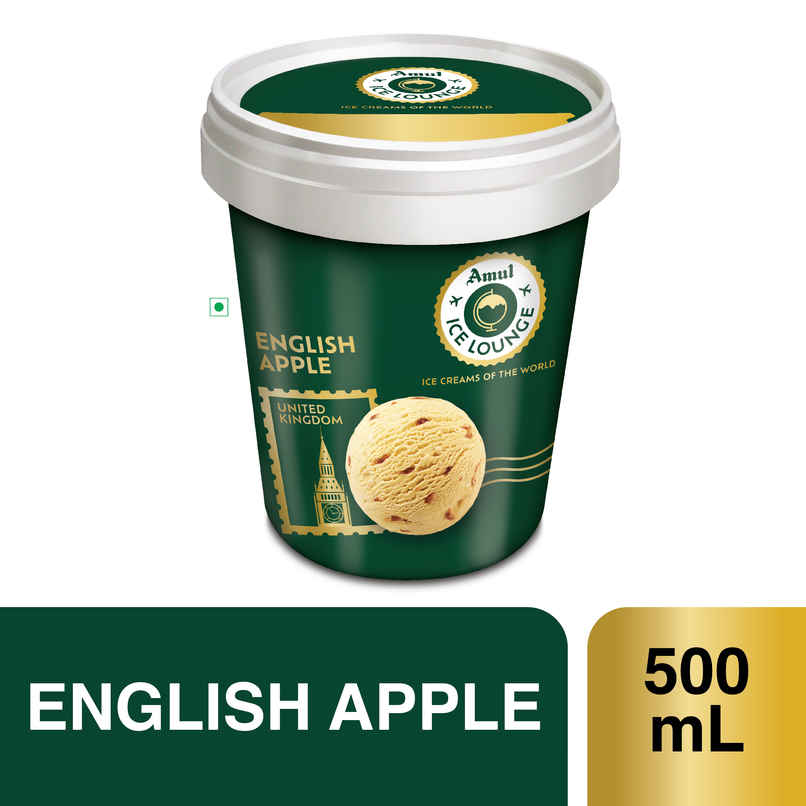 Amul Ice Lounge English Apple Ice Cream Tub