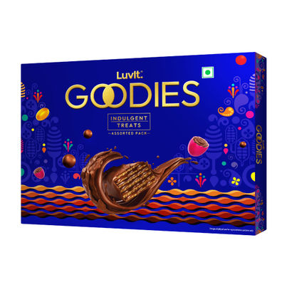 Luvit Goodies Assorted Chocolate Diwali Gift Pack