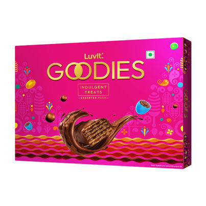 Luvit Goodies Assorted Chocolate Diwali Gift Pack