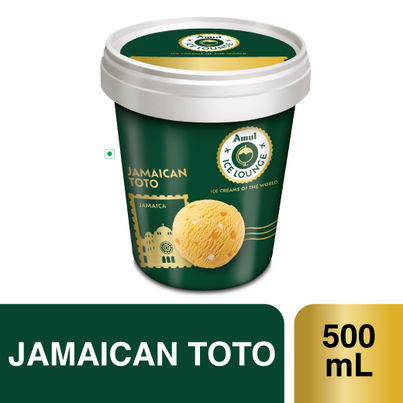 Amul Ice Lounge Jamaican Toto Ice Cream Tub