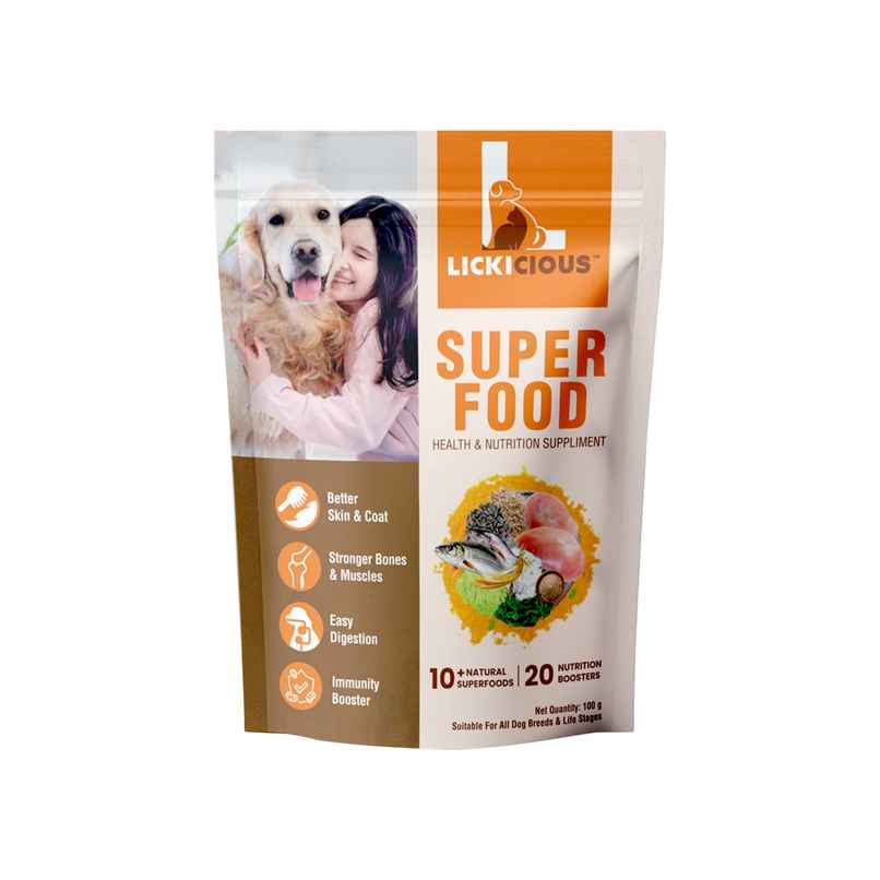 LICKICIOUS Dog Nutrition Topper for Dogs