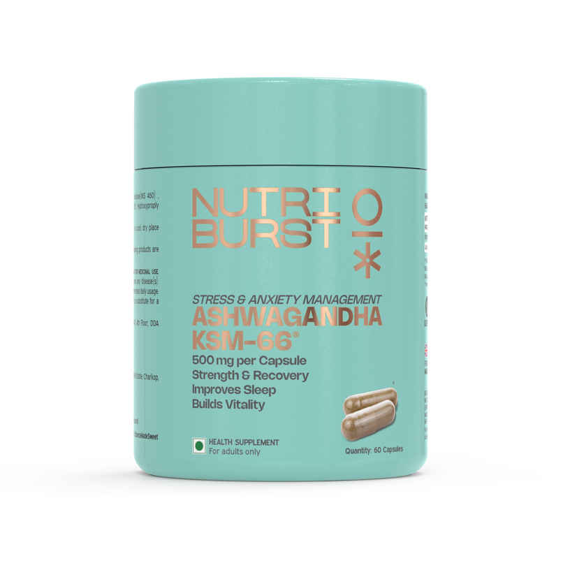 Nutriburst Ksm-66 Ashwagandha Capsules