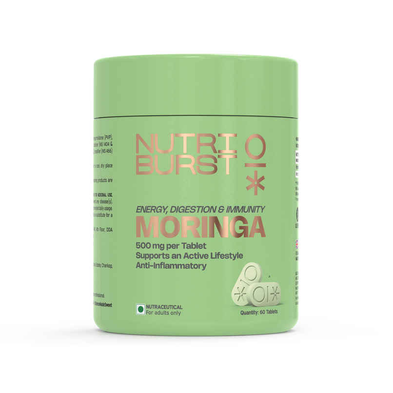 Nutriburst Moringa 500mg Tablets Nutriburst Moringa 500mg Tablets