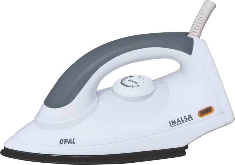 INALSA Dry Iron Opal 1000 W 1000 W Dry Iron (White/Grey) INALSA Dry Iron Opal 1000 W 1000 W Dry Iron (White/Grey)
