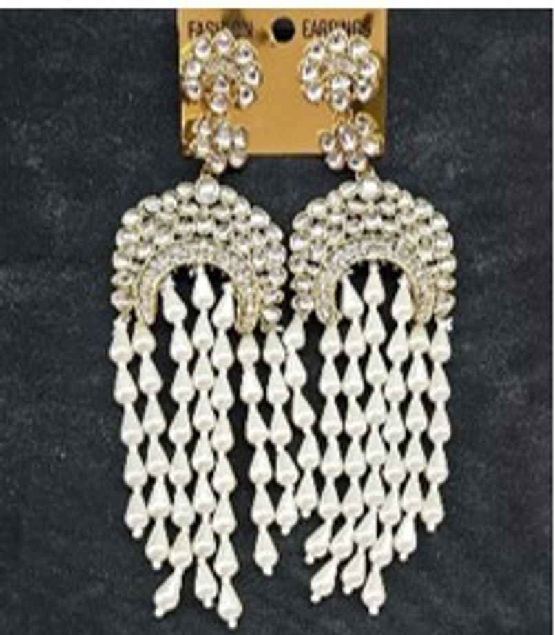 Yellow Chimes Earring | YCTJER-822LGDNG-GL