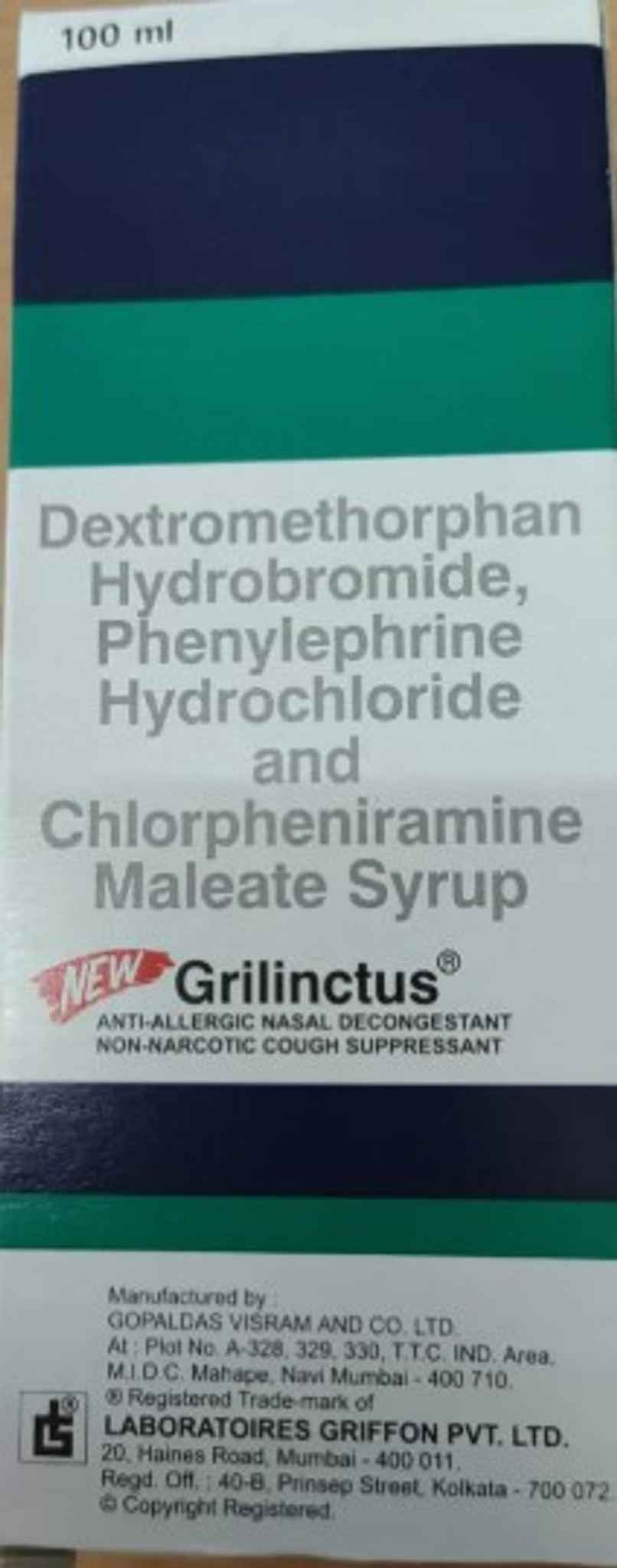 New Grilinctus Syrup