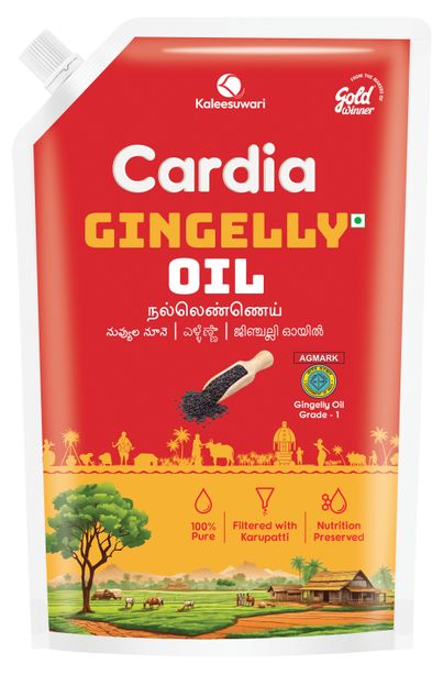 Cardia Advanced Gingelly Oil | Pillow Pouch