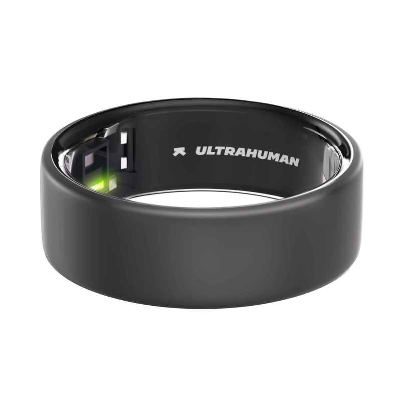 Ultrahuman Ring Air Smartring, Advanced Sleep, Movement & Recovery Tracker, Matte Grey(Size 13)