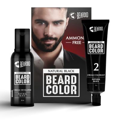 Beardo Men Natural Black Beard Colour Beardo Men Natural Black Beard Colour