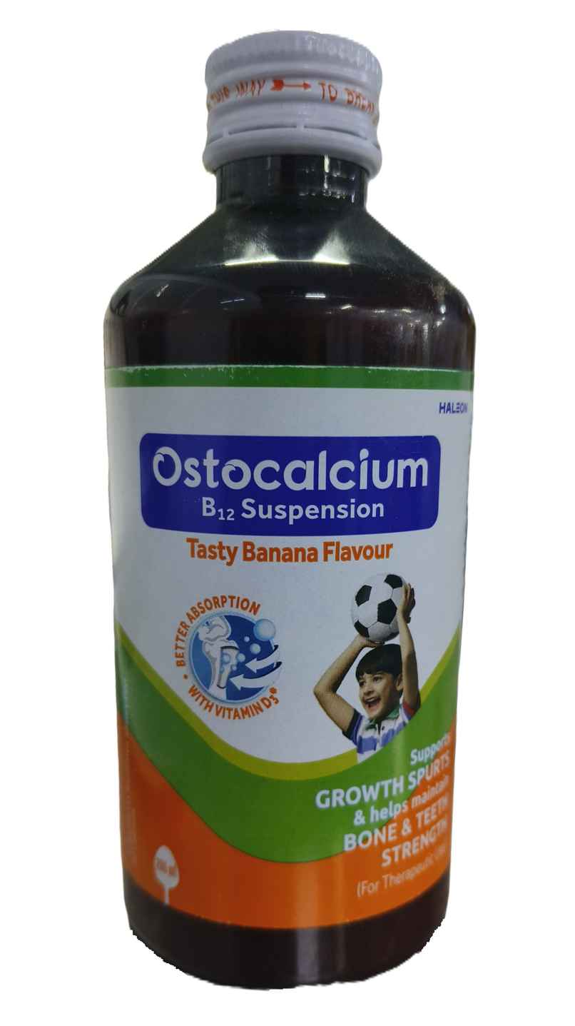Ostocalcium B12 Tasty Banana Flavour  Oral Suspension