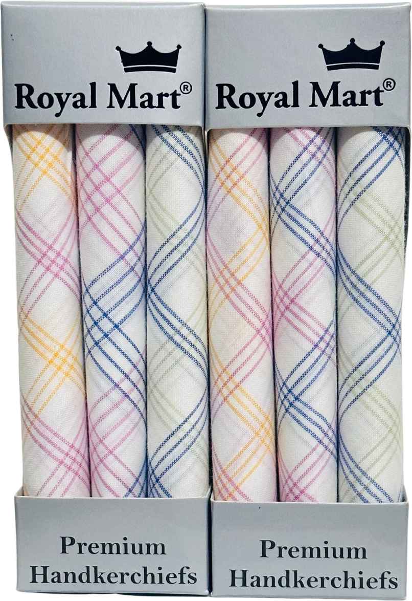 Royal Mart Women's Cotton Handkerchief | Assorted - One Size Royal Mart Women's Cotton Handkerchief | Assorted - One Size