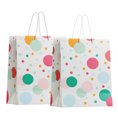 Party Propz Polka Dot Multicolour Paper Bag