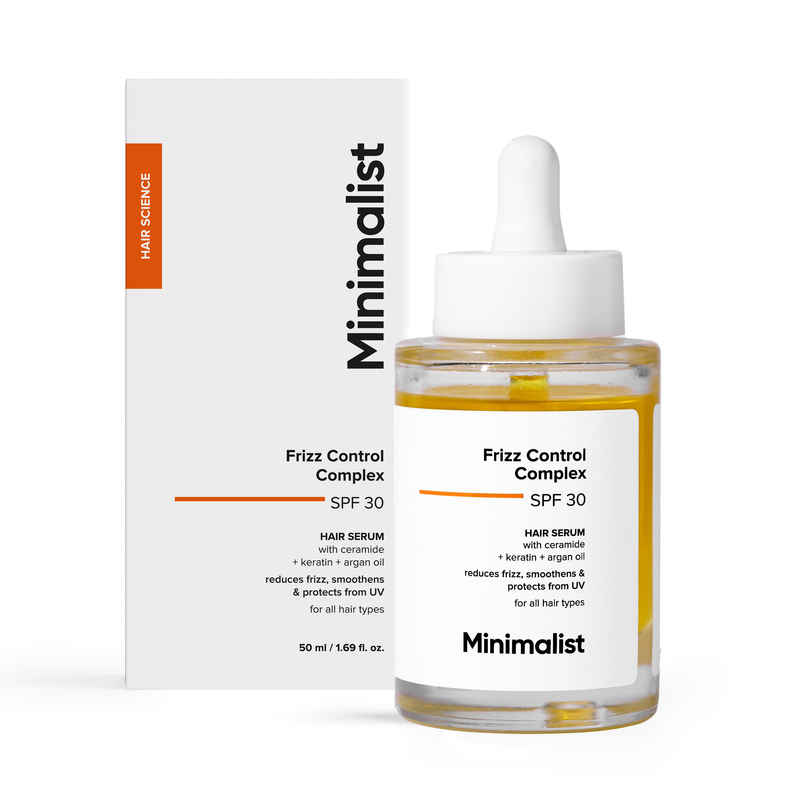 Minimalist Frizz Control Complex SPF 30 Hair Serum Minimalist Frizz Control Complex SPF 30 Hair Serum