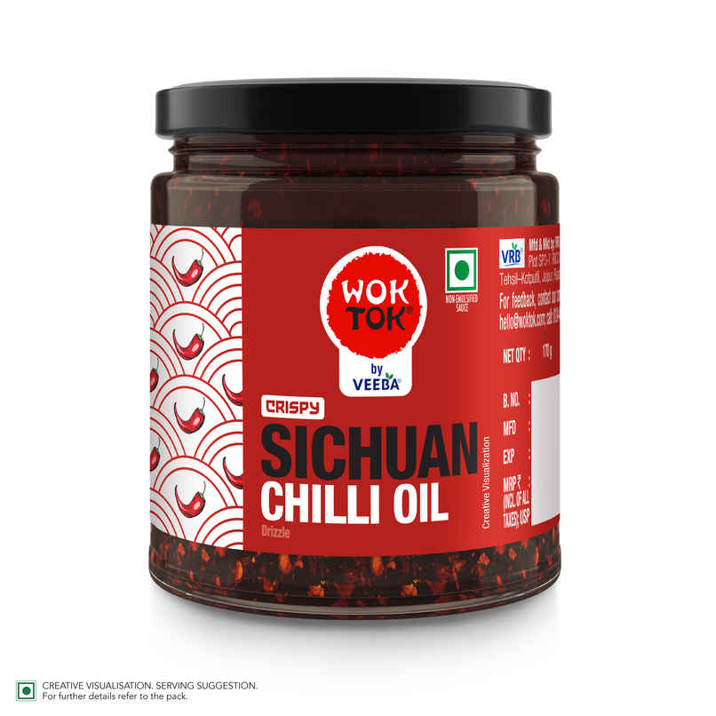 Wok Tok by Veeba Sichuan Chilli Oil Drizzle