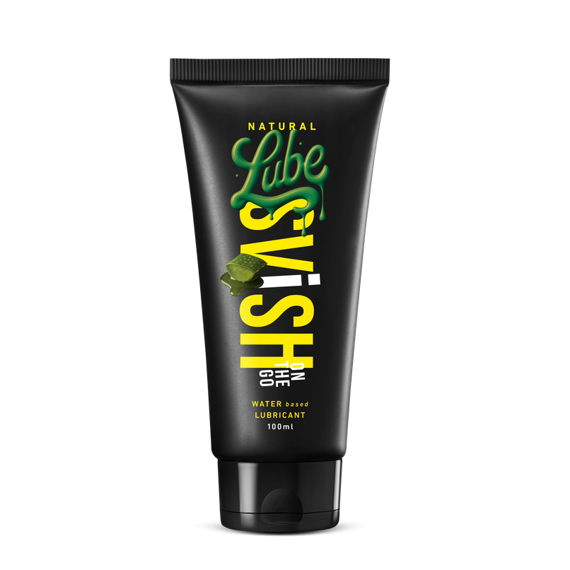 Svish On The Go Water Based Edible Natural Lubricant