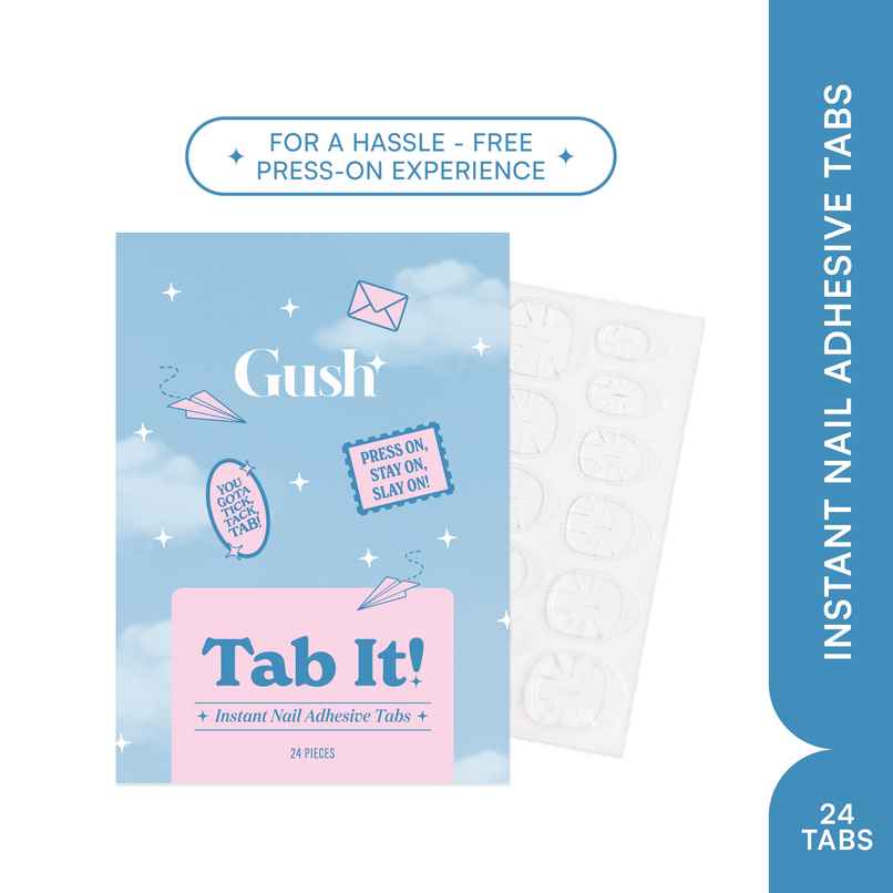 Gush Beauty Tab It | Instant Nail Adhesive Tabs | Nail Glue Gush Beauty Tab It | Instant Nail Adhesive Tabs | Nail Glue