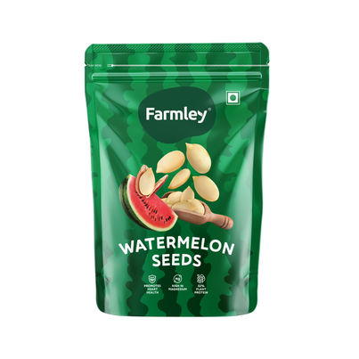 Farmley Watermelon Seeds | Raw Magaj Seeds I Tarbuj Beej | Rich In Protein