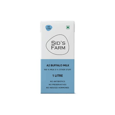 Sid's Farm A2 Buffalo Milk Tetra Pack