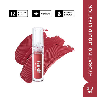 Gush Beauty Liquid Lipstick | Vegan Matte | Long Lasting, Comfortable And Non-Drying | Cool Mauve Nude