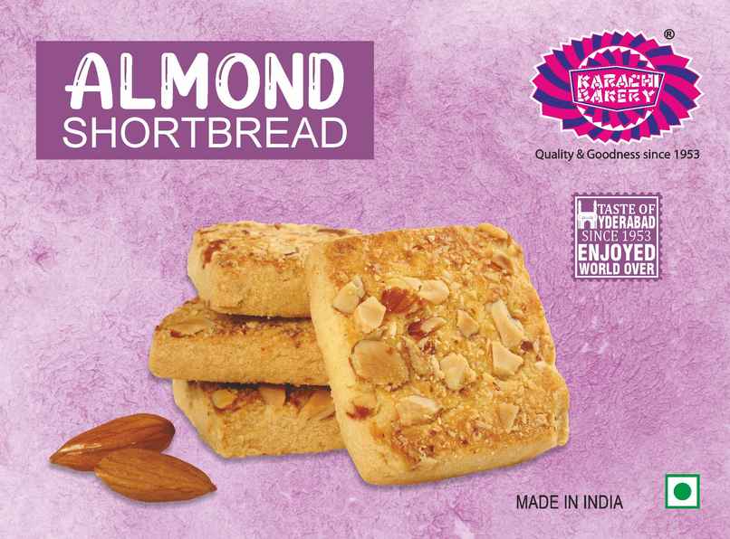 Karachi Bakery Almond Shortbread Biscuits