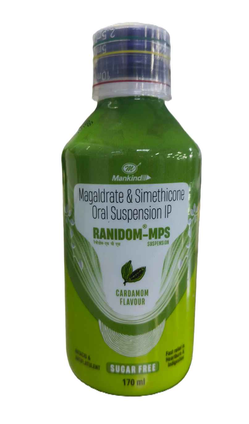 Ranidom-MPS Cardamom Flavour Sugar Free Oral Suspension Ranidom-MPS Cardamom Flavour Sugar Free Oral Suspension