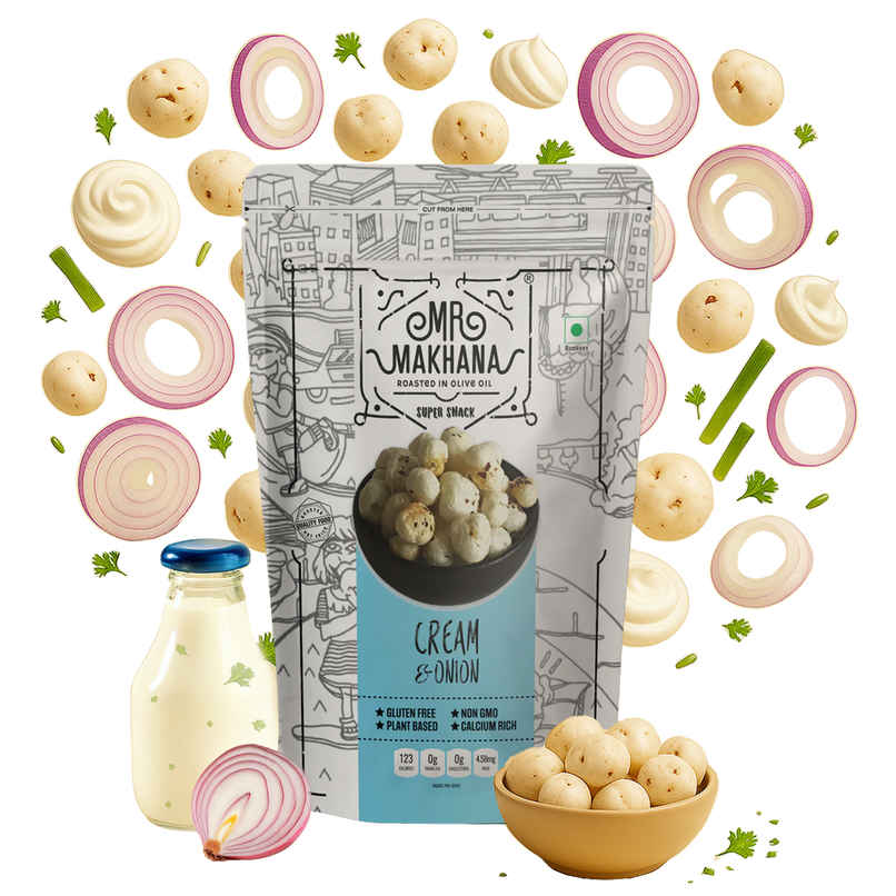 Mr Makhana Cream And Onion